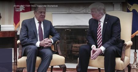 Burza po spotkaniu Donalda Trumpa z Siergiejem Ławrowem