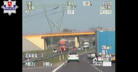 Pędził Mercedesem 232 km/h i nie miał uprawnień