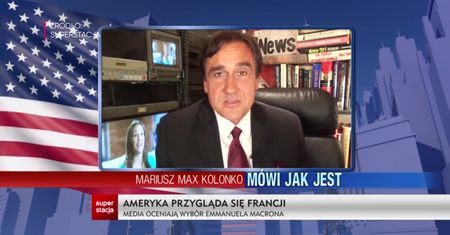 Mariusz Max Kolonko o Emanuelu Macronie: 39 chłopak, który może zawsze zapytać o zdanie swojej mamy