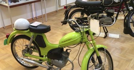 Wystawa starych motocykli w Drohiczynie nad Bugiem