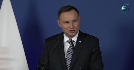 Duda zaprasza Trumpa do Polski: "Wystarczy ustalić termin"