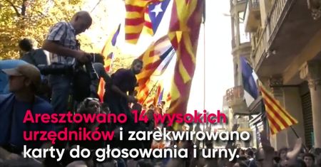 Hiszpania podzielona? Katalończycy chcą referendum niepodległościowego.