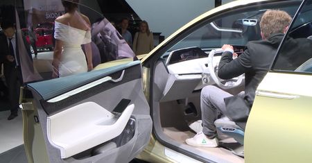 Skoda Vision na targach we Frankfurcie