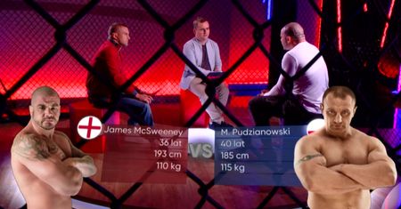 McSweeney w "Klatka po klatce" 9: Pudzianowski nie jest zawodnikiem MMA