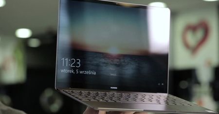 Elegancki i wytrzymały. Oto ultrabook Huawei