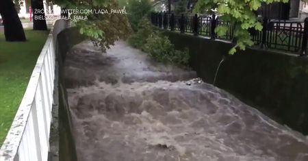 Rzeki na południu Polski przekroczyły stany alarmowe