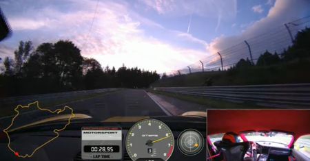 Porsche 911 GT2 RS na Nürburgringu