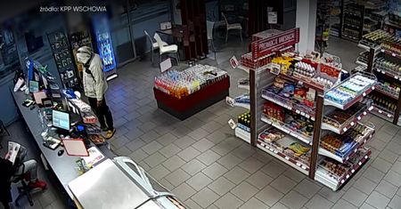 34-latek napadł na stację paliw. Pracownik go zignorował