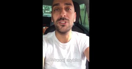 Specjalnie dla WP SportoweFakty! Spiker Napoli wspiera Milika. Po polsku!