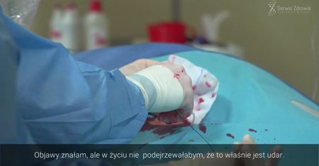 Udar nie boli, ale daje wyraźne objawy