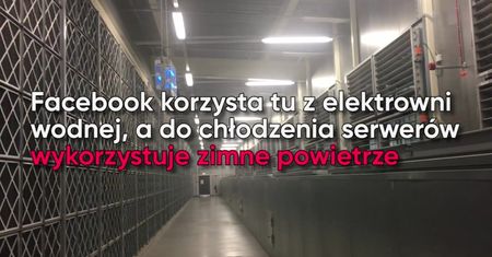 Tak wygląda centrum danych Facebooka