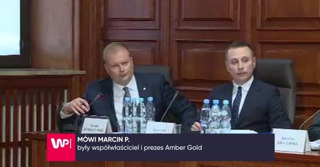 Marcin P. przed komisją ds. Amber Gold: nic Polakom do zwrócenia nie mam