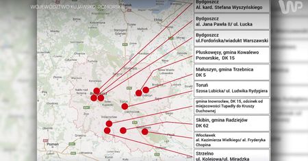 Gdzie policja najczęściej sprawdza prędkość?