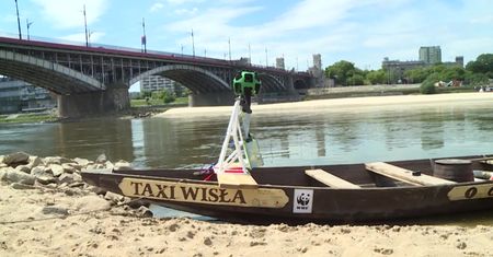Zdjęcia Wisły w Google Street Viev