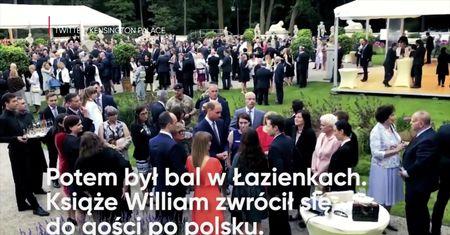 Kate i William w Polsce