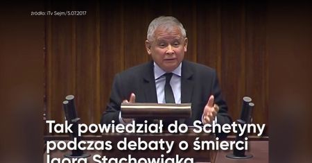 Agresywne wypowiedzi Kaczyńskiego