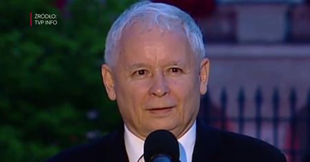 Jarosław i "Jarosław". Co skandował prezes PiS?