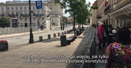 Krakowskie Przedmieście jak twierdza. Obywatele RP zapowiadają protesty