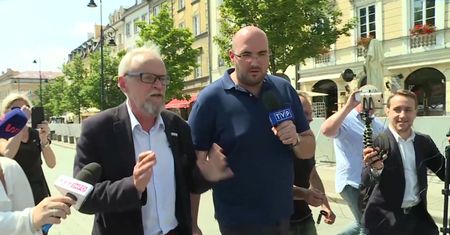 "Proszę, żeby Pan się odczepił". Lider Obywateli RP do dziennikarza TVP