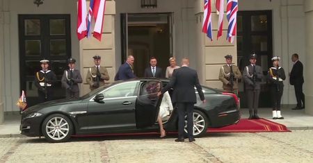 Brytyjska para książęca w Polsce. Tak witano Kate i Williama
