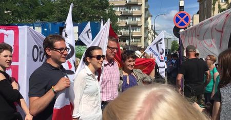 Protest przeciwko ustawom o sądach. Obywatele RP i KOD pod Sejmem