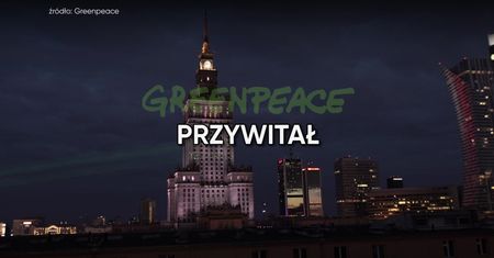 Protest Greenpeace przeciwko Donaldowi Trumpowi