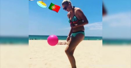 #dziejesiewsporcie: Tańczący Leo Messi i Katarzyna Kiedrzynek na plaży