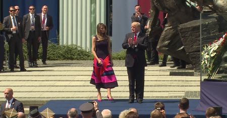 Skrót wizyty Donalda Trumpa w Polsce