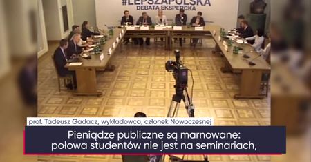 Polityk Nowoczesnej chce zakazu pracy dla studentów