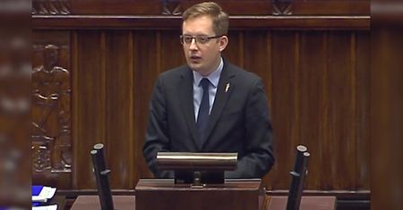 Poseł narodowców dziękuje ministrowi Błaszczakowi