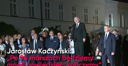 "Po 96 marszach będziemy mogli powiedzieć: koniec"