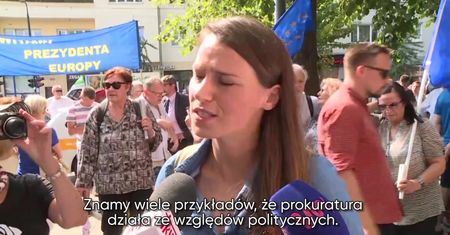Spięcie Agnieszki Pomaski z reporterem Polskiego Radia