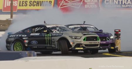 #dziejesiewmoto: Mustang kontra Mustang – pojedynek w agresywnym driftingu