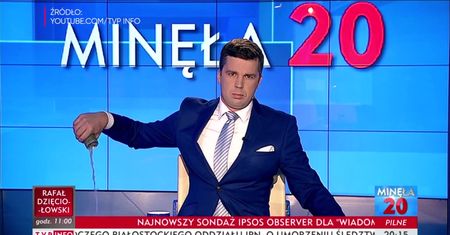 Rachoń vs. Tiger. Protest w programie na żywo