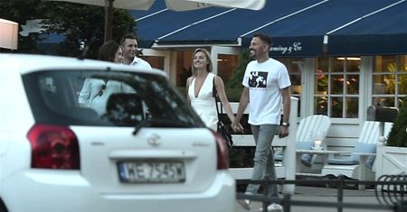 Ciężarna Marysia Góralczyk na obiedzie z... Krzysiem Ibiszem