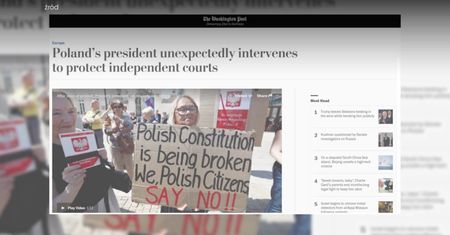 "Prezydent ochronił sądy". Tak zagraniczne media komentują weta