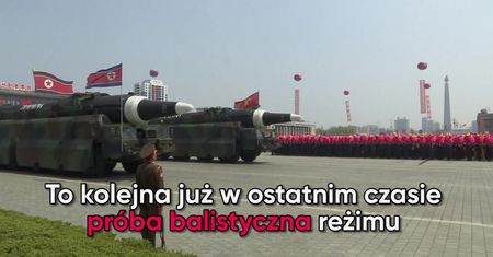Korea Północna wystrzeliła rakietę w stronę Japonii