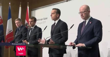 Spięcie pomiędzy Szydło a Macronem