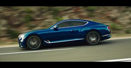 Bentley Continental GT (2017) - premiera