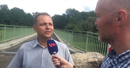Wójt gminy Trzebiel: kamienie  na moście w Zelz nie mają nic wspólnego z kradzieżami aut