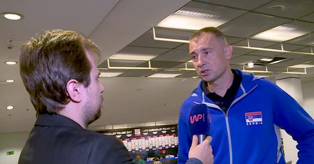 Niskie temperatury problemem w meczu otwarcia ME? Grbić: Przy 15 stopniach gra się trudno