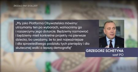 Politycy opozycji zmienili zdanie o 500+?
