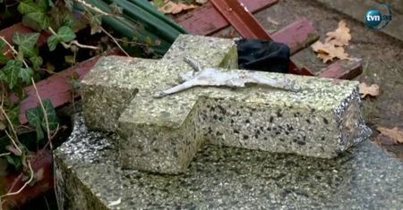 Mógł zniszczyć aż 100 nagrobków