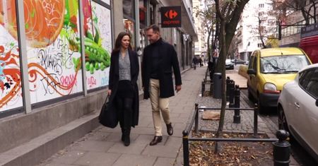 Rusin i Kraśko całują się na pożegnanie