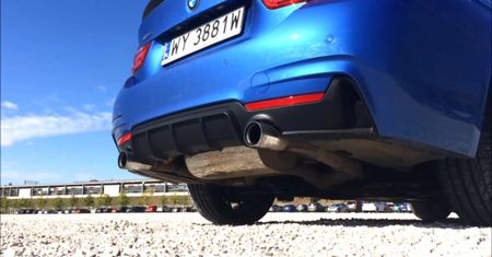 BMW 440i - dźwięk silnika