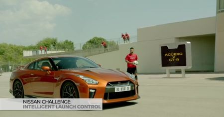 Sergio Agüero vs. Nissan GT-R