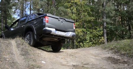 Mitsubishi L200 - test napędu 4x4