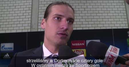 Borussia - Legia. Aleksandar Prijović: To był styl Prijo