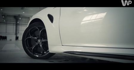 Afla Romeo Giulia Quadrifoglio - test wideo