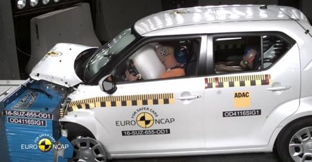 Suzuki Ignis - test zderzeniowy